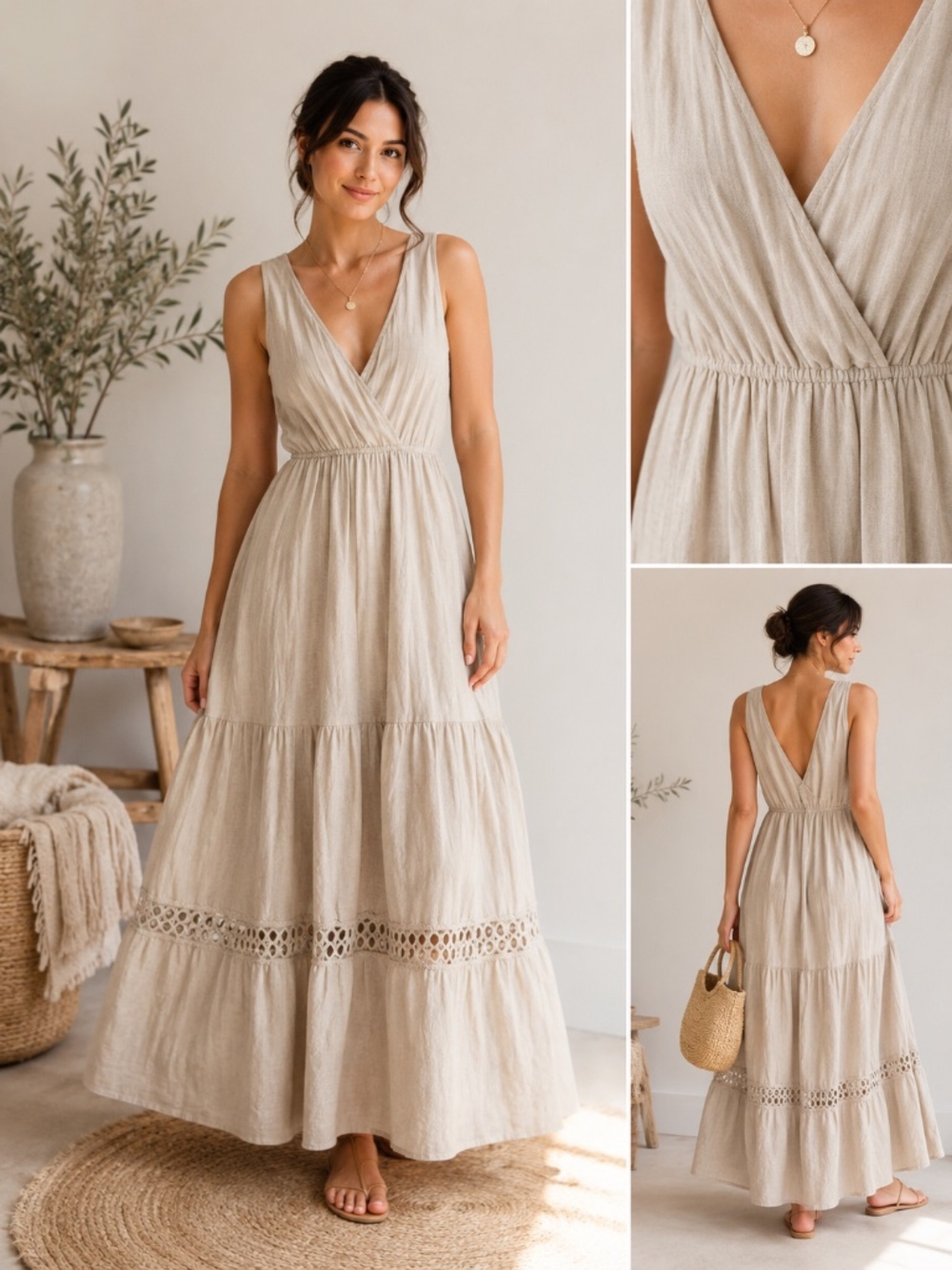 100% Linen Dress